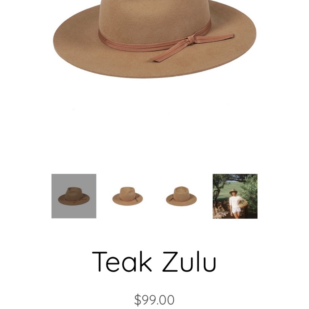 Lack of Color Hat - Teak Zulu - Picture 6 of 7